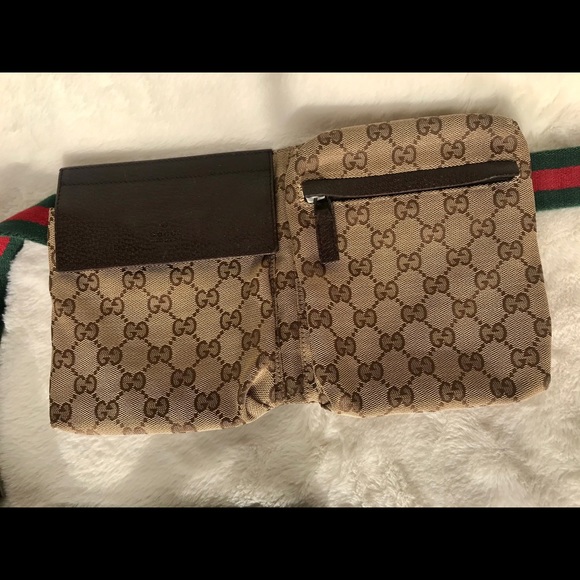 GUCCI Brown Canvas Fanny Pack - Picture 3 of 8